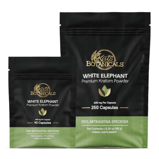 White Elephant Kratom Capsules